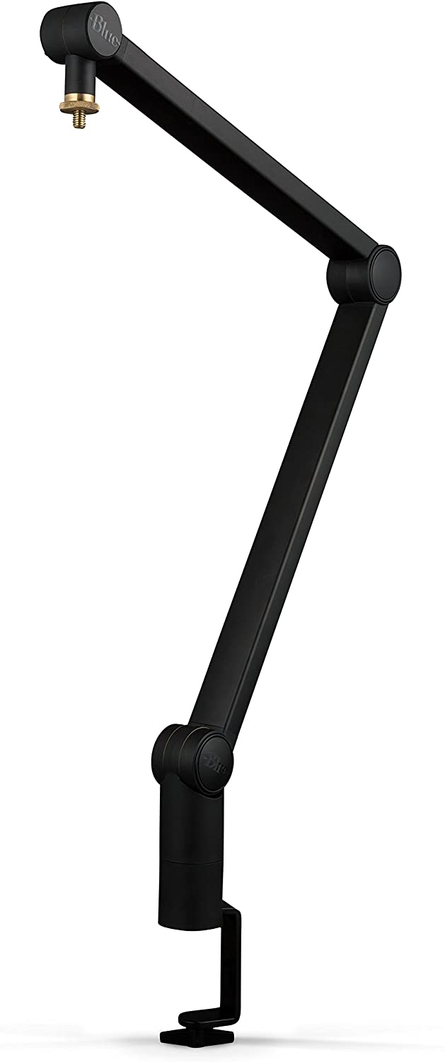 blue boom arm