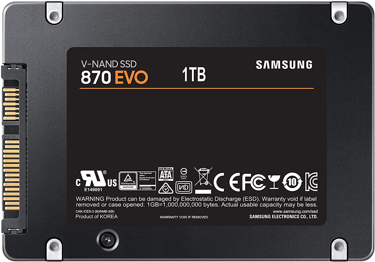 SAMSUNG 870 EVO 1TB