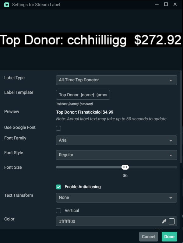twitch optimize streamlabs obs