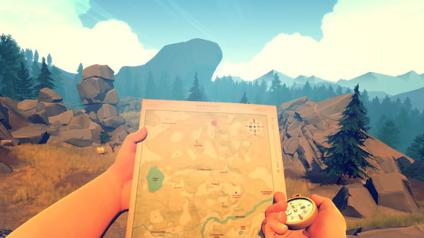 best narrative game firewatch